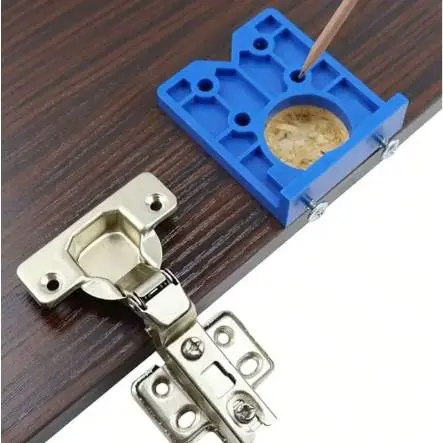 Source preview of the 35MM HINGE DRILLING JIG 3D model by user3916560606