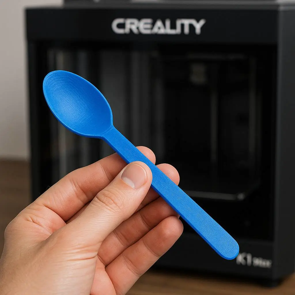 Source preview of the 3D PRINTABLE SPOON 3D model by 2BRB Design