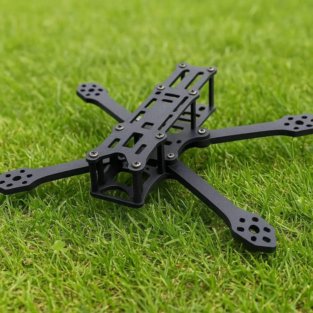 Bronvoorbeeld van het 3D-model 3D Printed Drone Frame door Flux3D