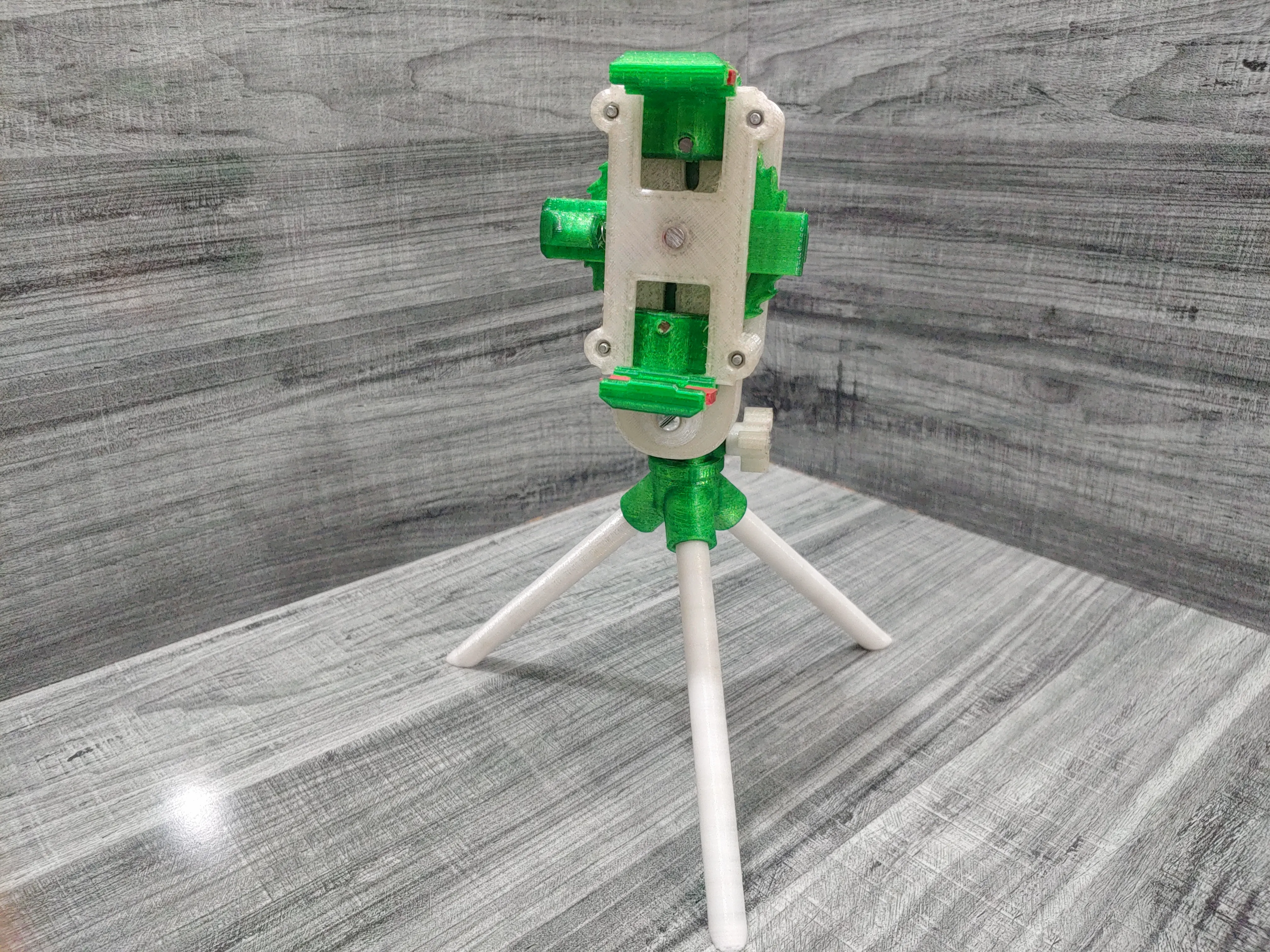 Source preview of the 3D Printed mobile phone tripod stand (90-180-360 degrees ) 3D model by PrintForge2