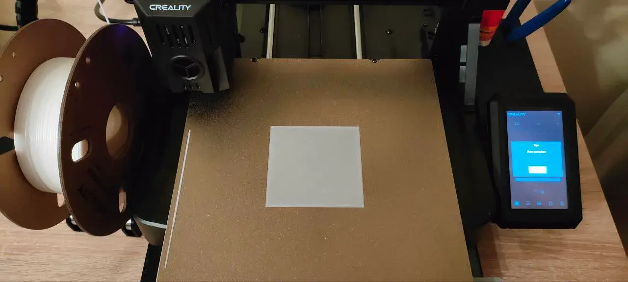 Source preview of the A Quick first layer test 3D model by Big B