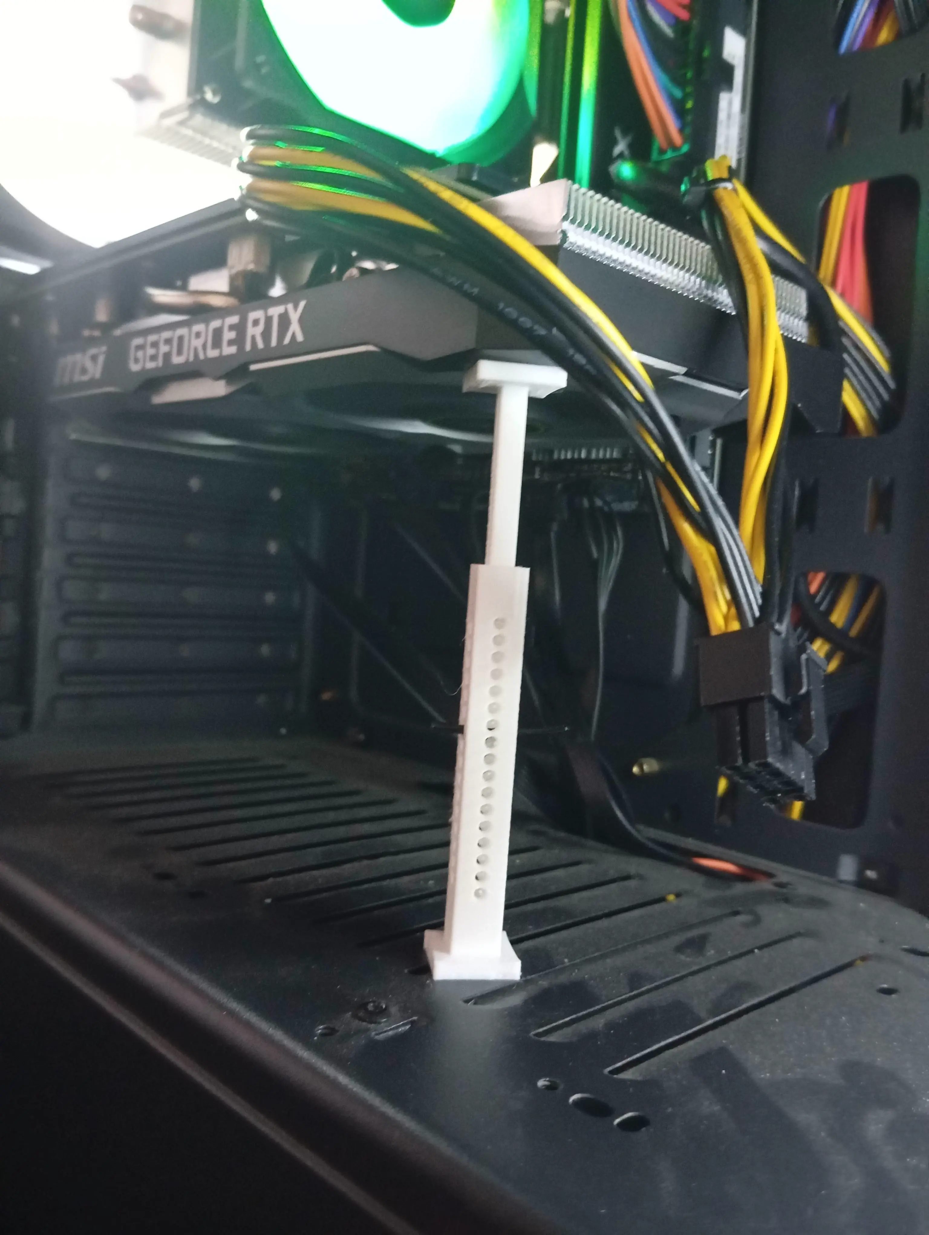 Source preview of the ADJUSTABLE STAND TO SUPPORT THE GRAPHICS CARD 3D model by Сергей Пупкин
