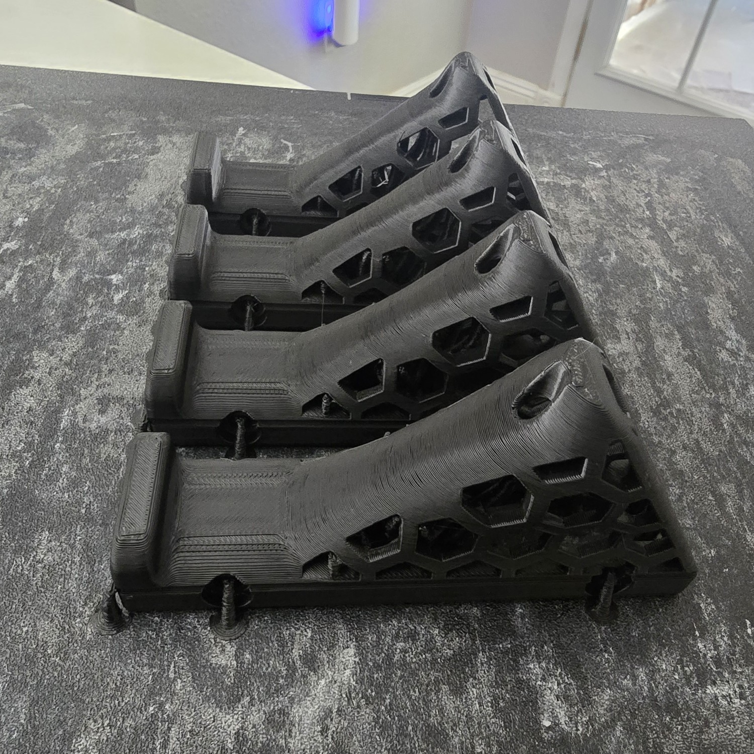 Bronvoorbeeld van het 3D-model Air soft front hand support door Stanger JW