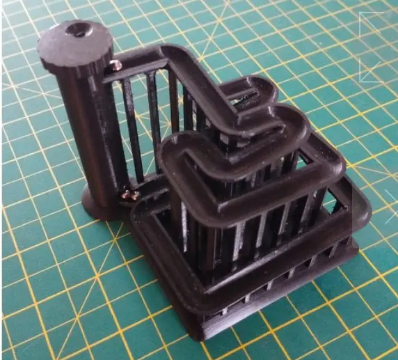 Source preview of the Another marble roller 3D model by ColinHostetler