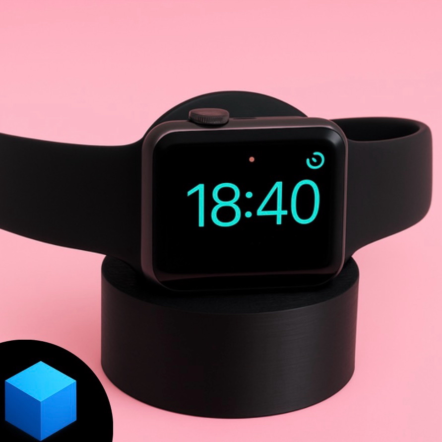 Bronvoorbeeld van het 3D-model apple watch stand door 3D_ Designing