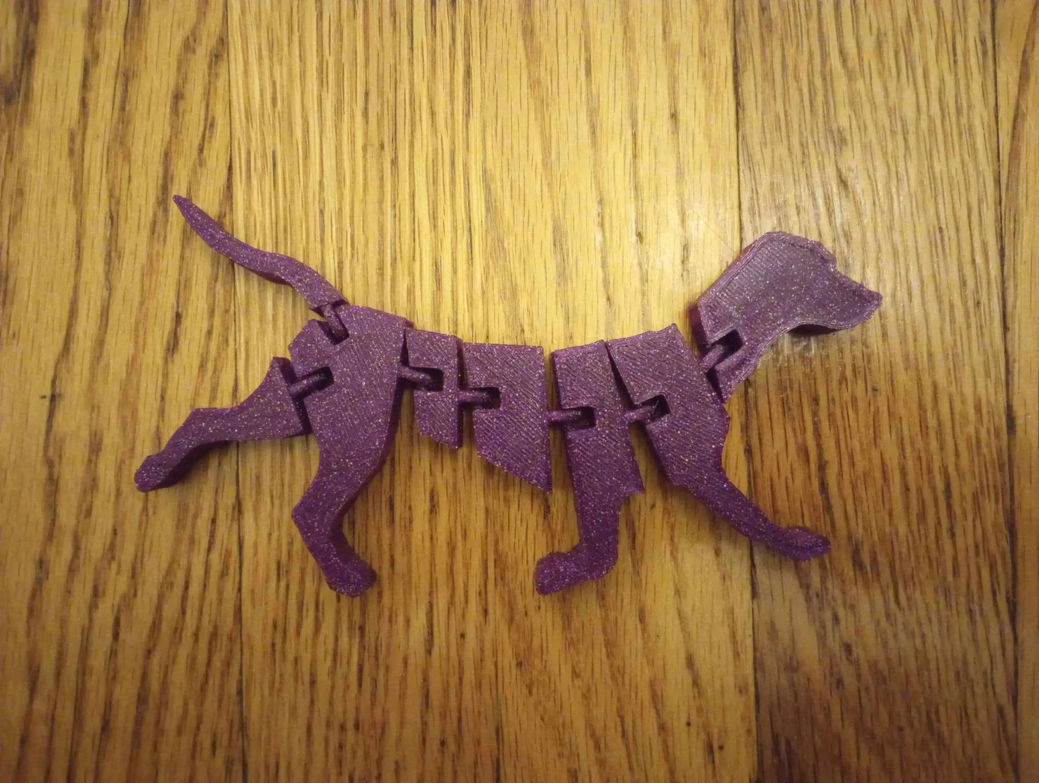 Source preview of the Articulated Dog 3D model by Ryanari