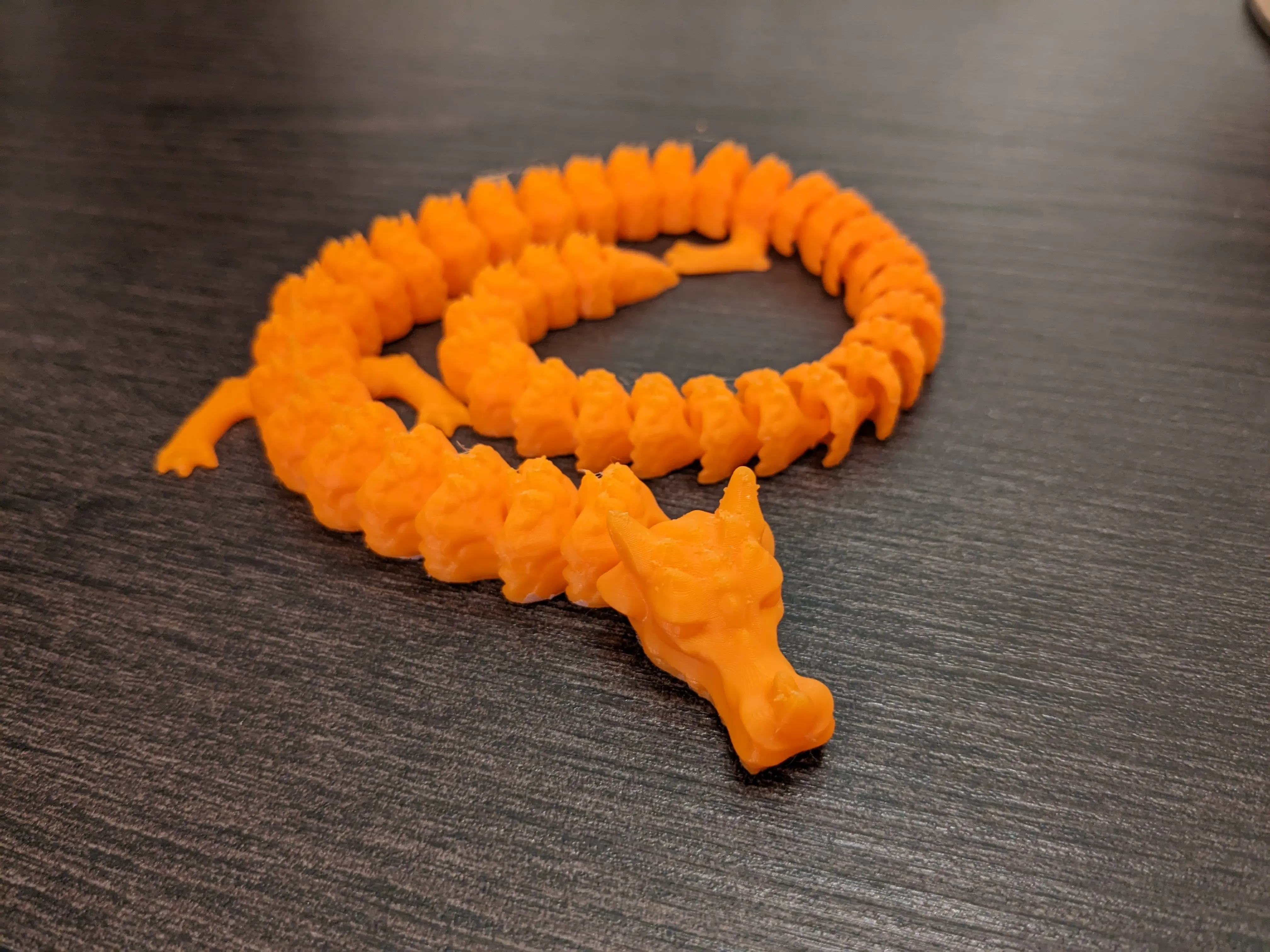 Source preview of the ARTICULATED rocky dragon 3D model by EmC