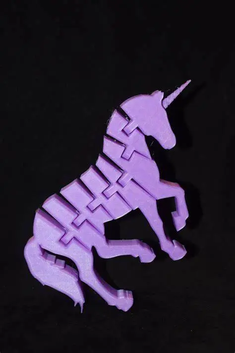 Bronvoorbeeld van het 3D-model Articulated Unicorn door DnD_Geek