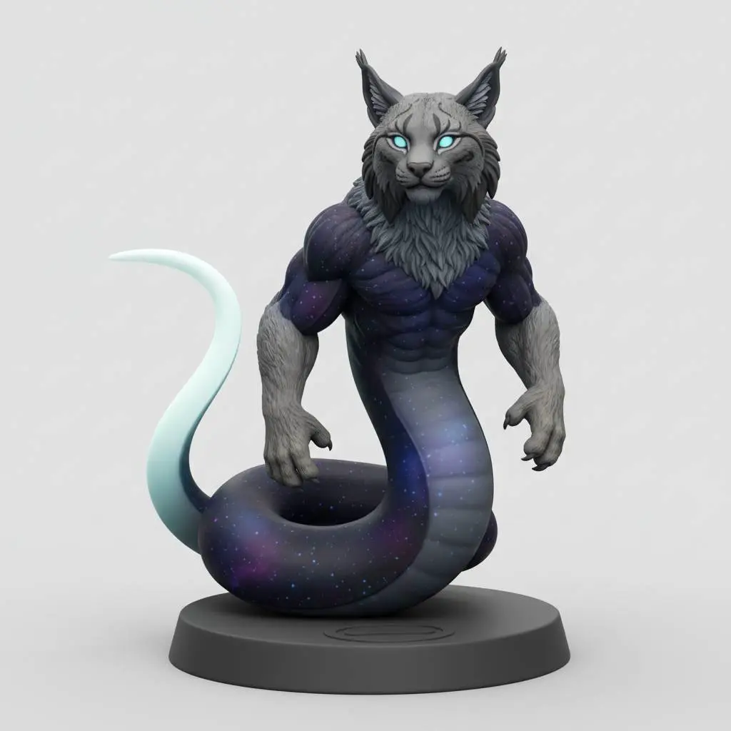 Bronvoorbeeld van het 3D-model astral guardian miniature door Noah0x03