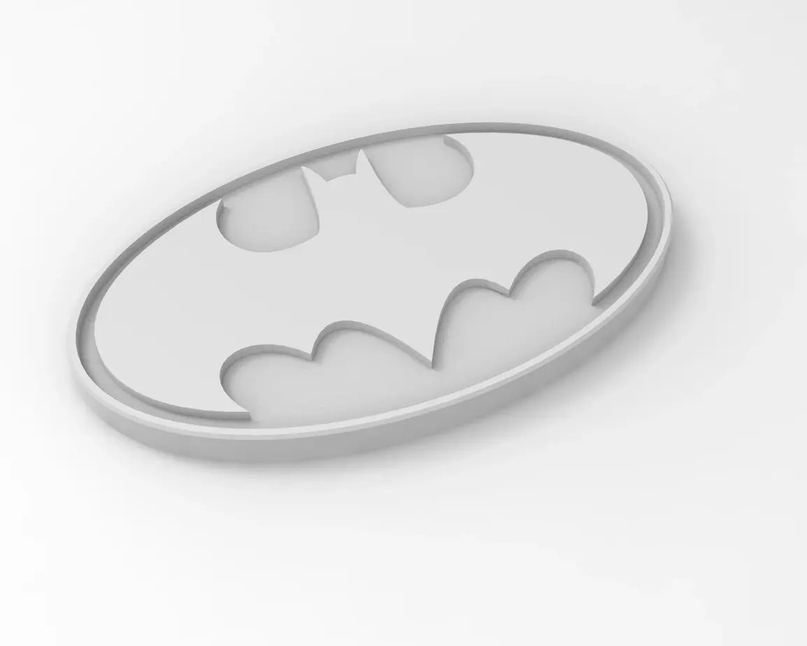 Bronvoorbeeld van het 3D-model Batman Logo door user2728063502