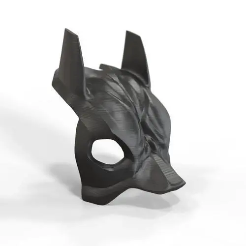 Source preview of the Batman Mask For Dogs 3D model by Kenny Blood (Asteria's Version)