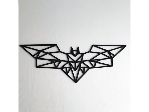Bronvoorbeeld van het 3D-model Batman Wall decoration door YEG Squirtle