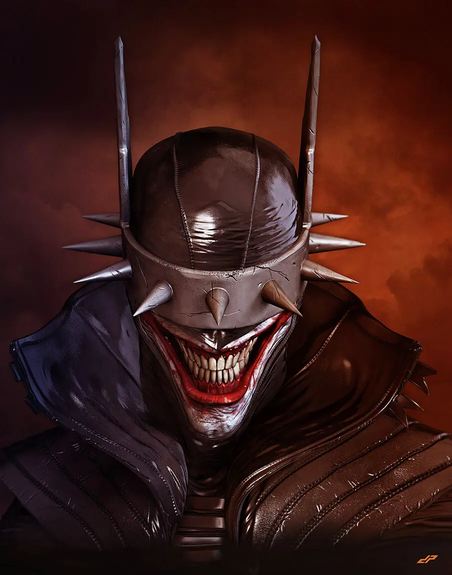 Source preview of the Batman 3D model by Niko Teslenco