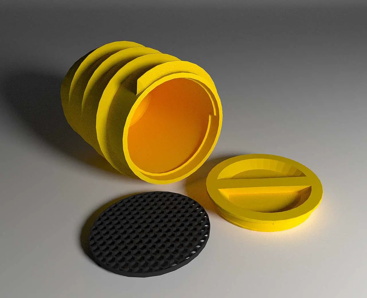 Bronvoorbeeld van het 3D-model Beach Vault Clone and Optimized Little Print door hkdenight