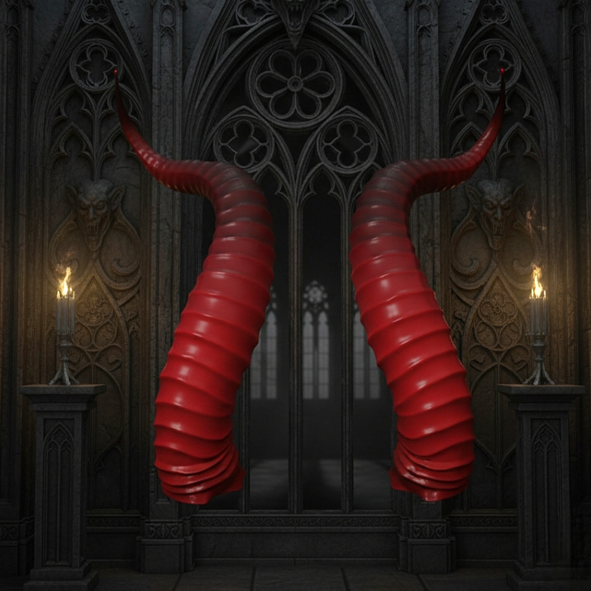 Bronvoorbeeld van het 3D-model BIG HORNS - FOR COSPLAY door TRXDTH