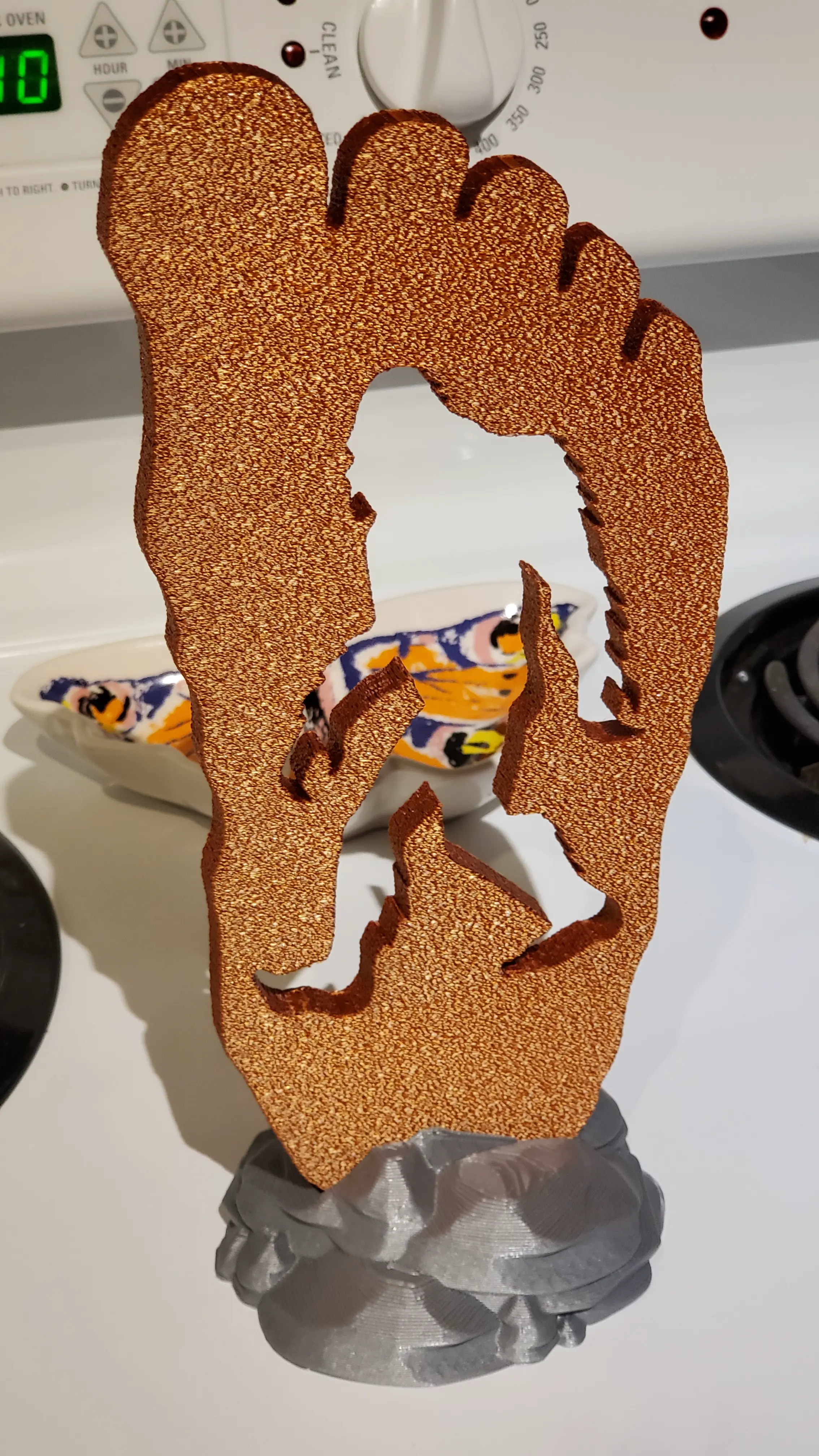 Bronvoorbeeld van het 3D-model Bigfoot (Foot & Stand) door SEEimage