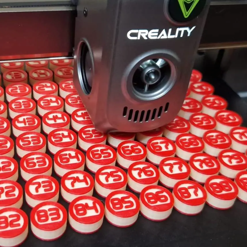 Bronvoorbeeld van het 3D-model Bingo números door Gaia32