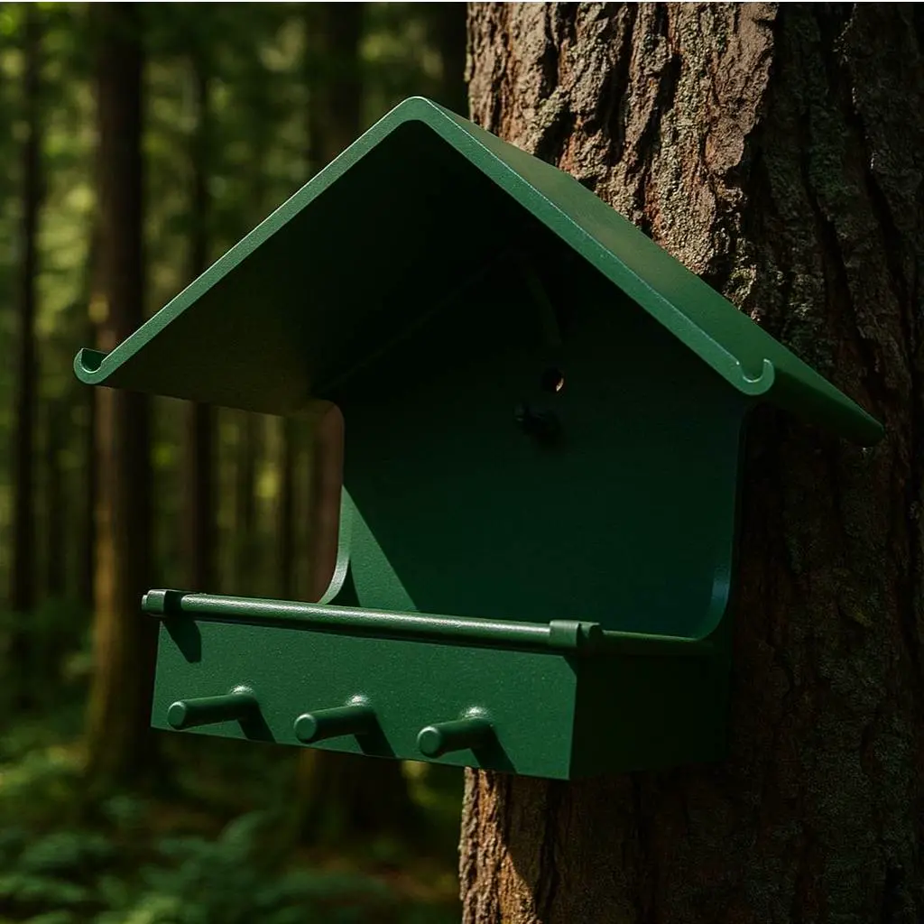 Source preview of the Bird feeder 3D model by Generation3D
