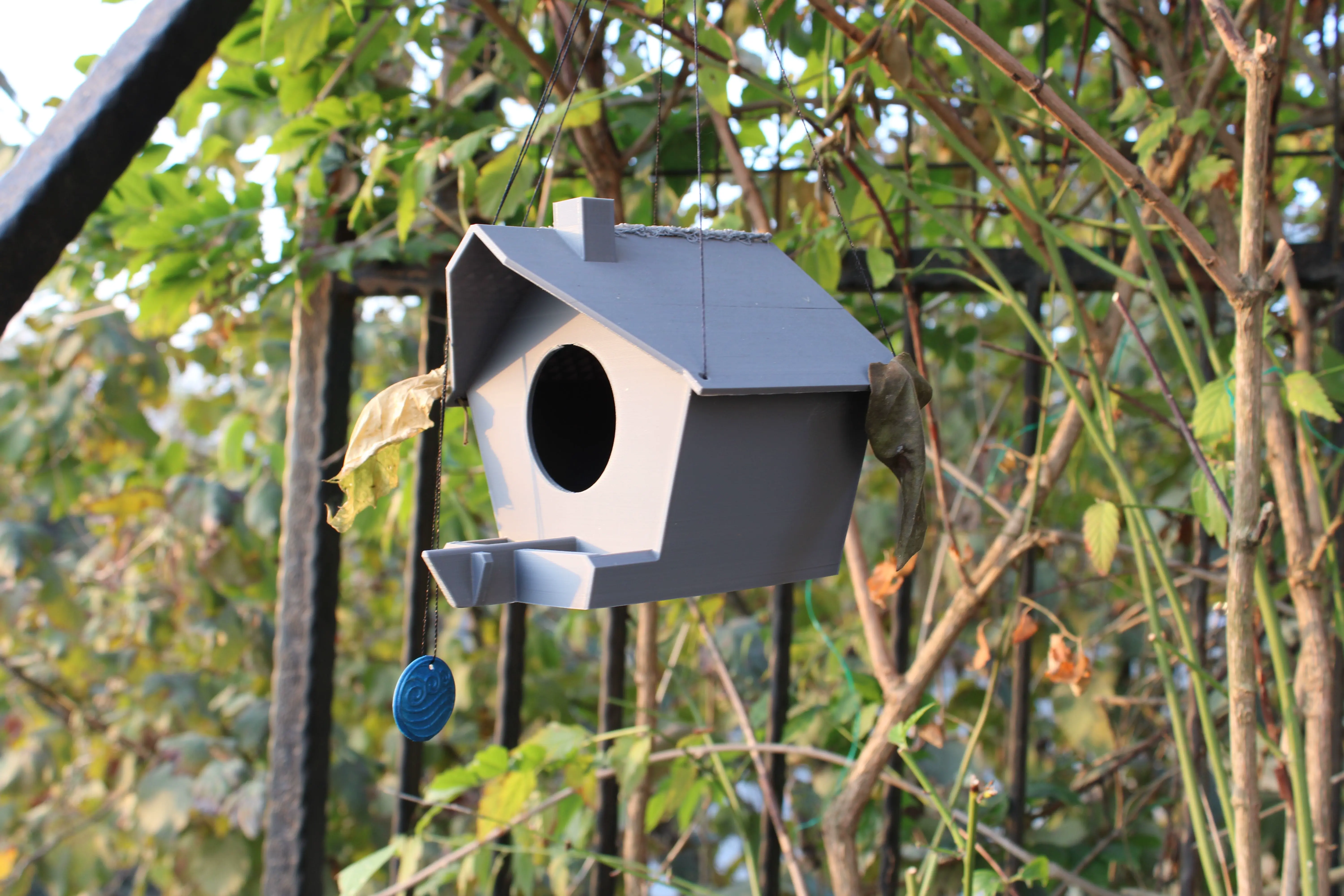 Bronvoorbeeld van het 3D-model Bird House - Bird Nest door Zübeyir Kıdil