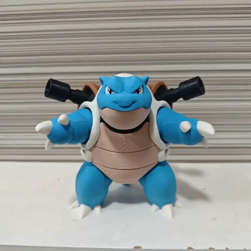 Bronvoorbeeld van het 3D-model Blastoise Multipart Color door Litolunar