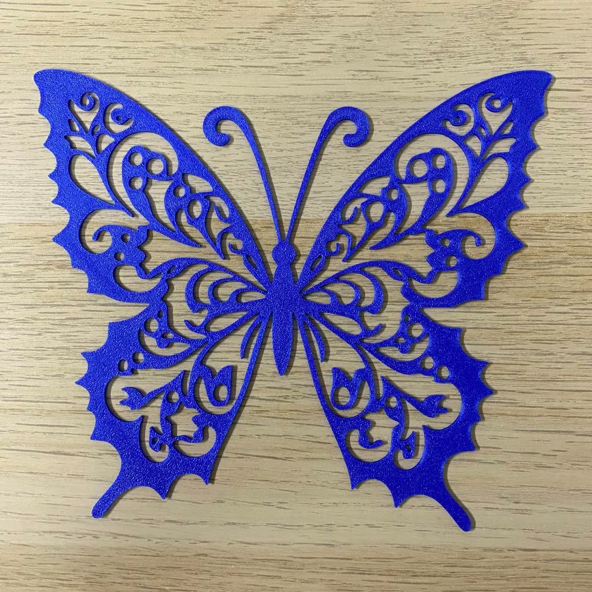 Bronvoorbeeld van het 3D-model blue butterfly door PiedadM