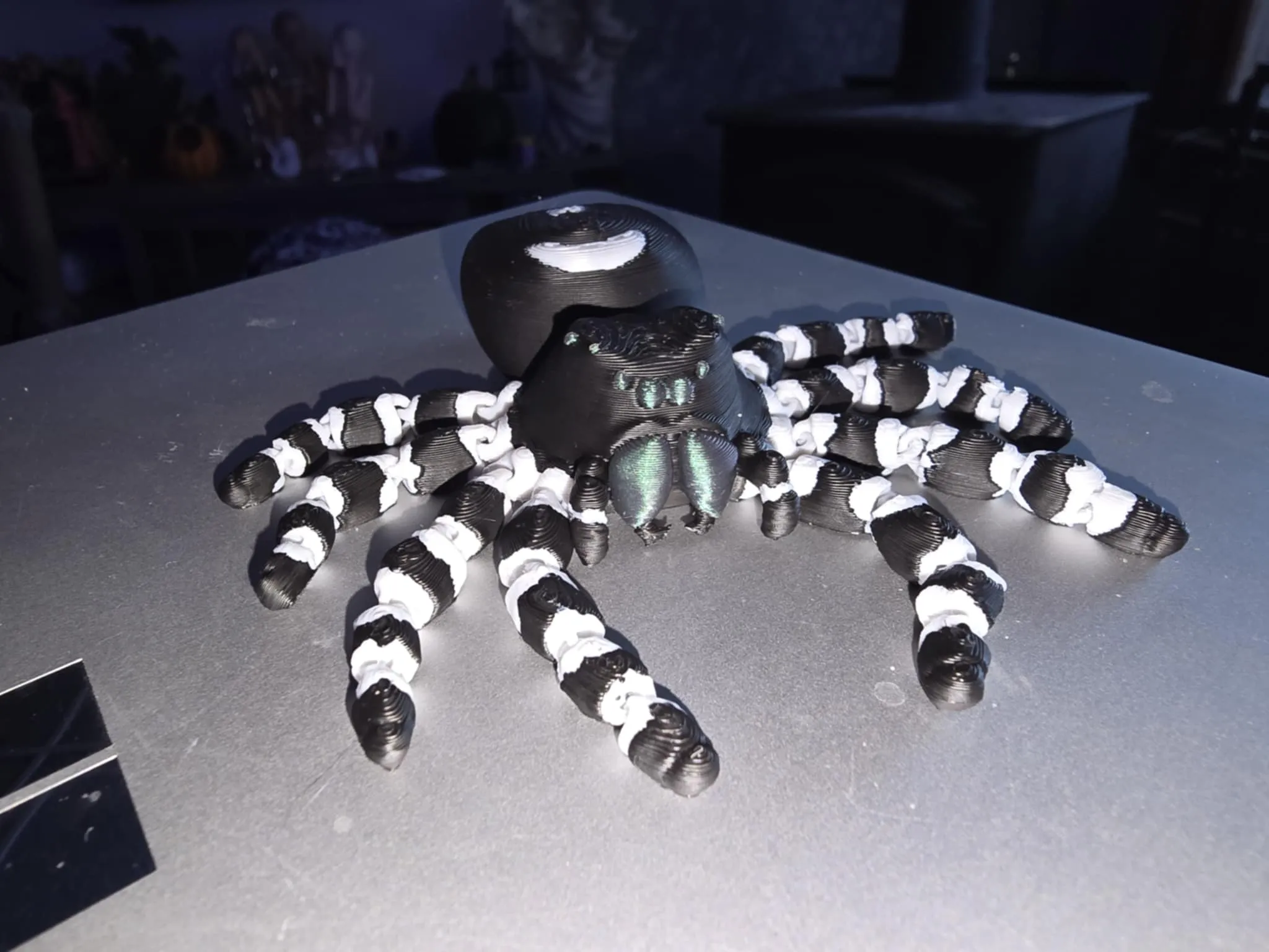 Bronvoorbeeld van het 3D-model Bold Jumping spider door vmprjessie