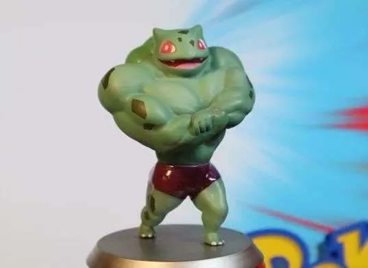 Bronvoorbeeld van het 3D-model Bulbasaur Musculoso door Awoken