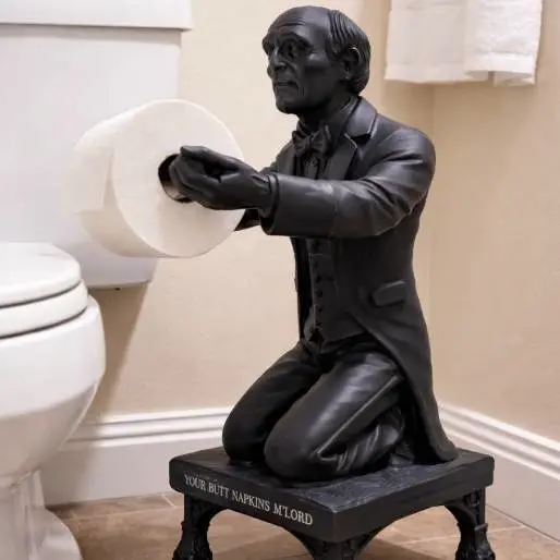 Source preview of the Butler TP Holder 3D model by Victor Napolitano