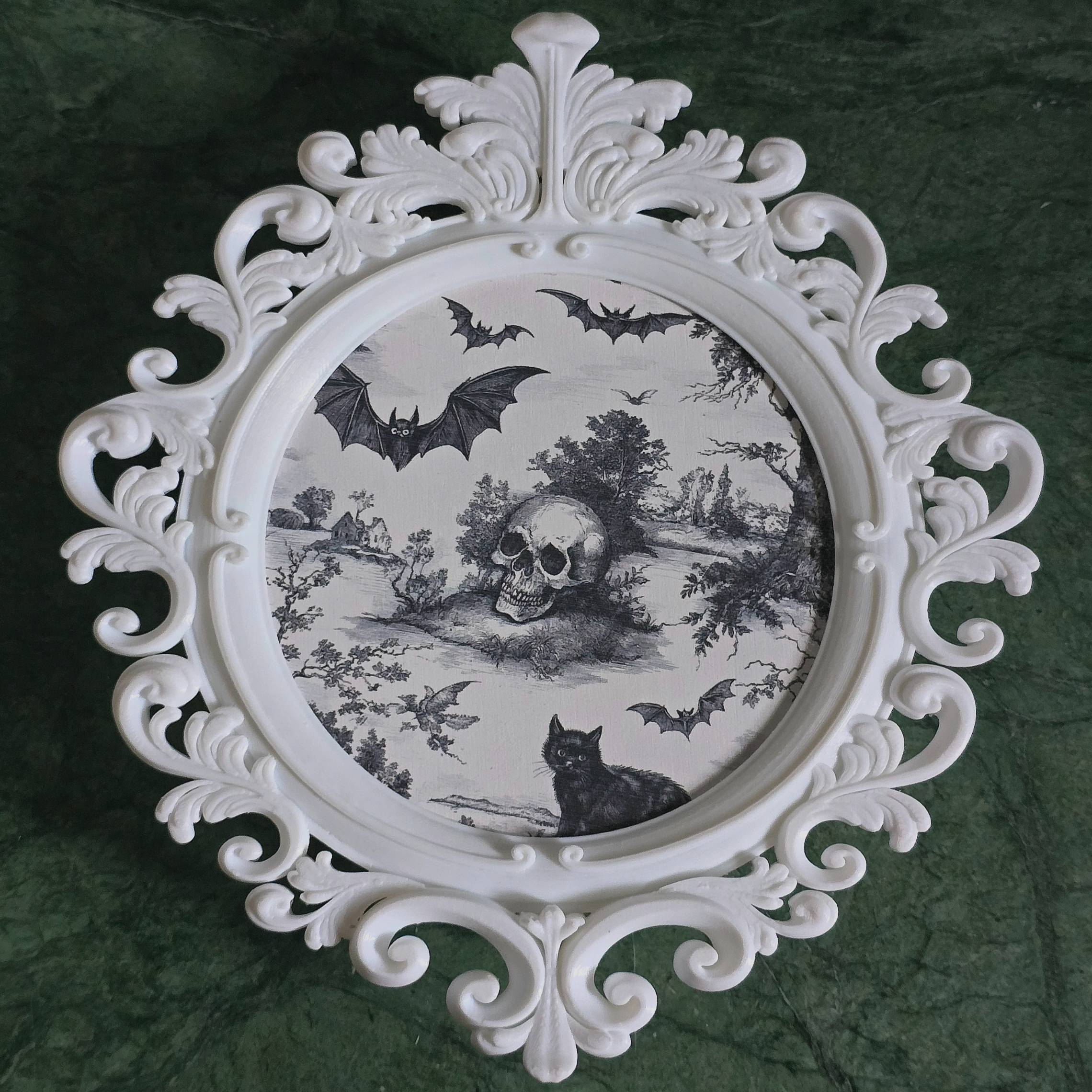 Source preview of the Candle lid display frame 3D model by vmprjessie