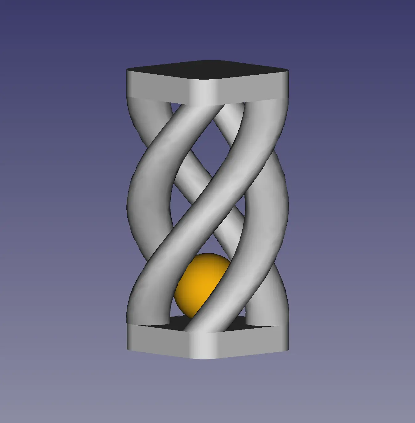 Bronvoorbeeld van het 3D-model Captive Ball with a Twist door Driftless 3D