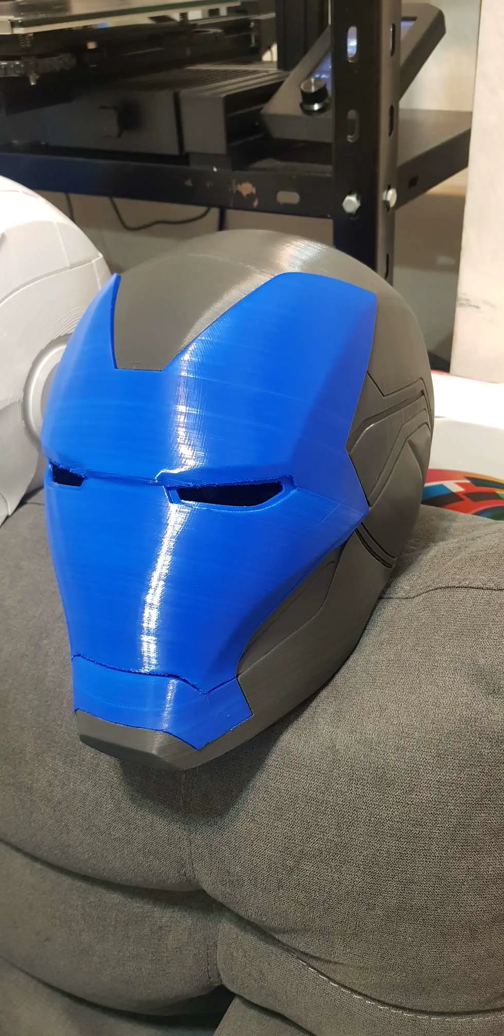 Bronvoorbeeld van het 3D-model casco iron man door Juan E Belasquez