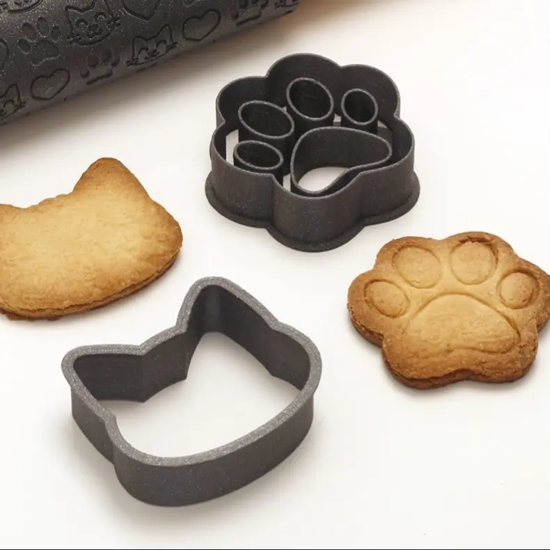 Bronvoorbeeld van het 3D-model Cat Cookie Cutters Free door Hcat The Printer