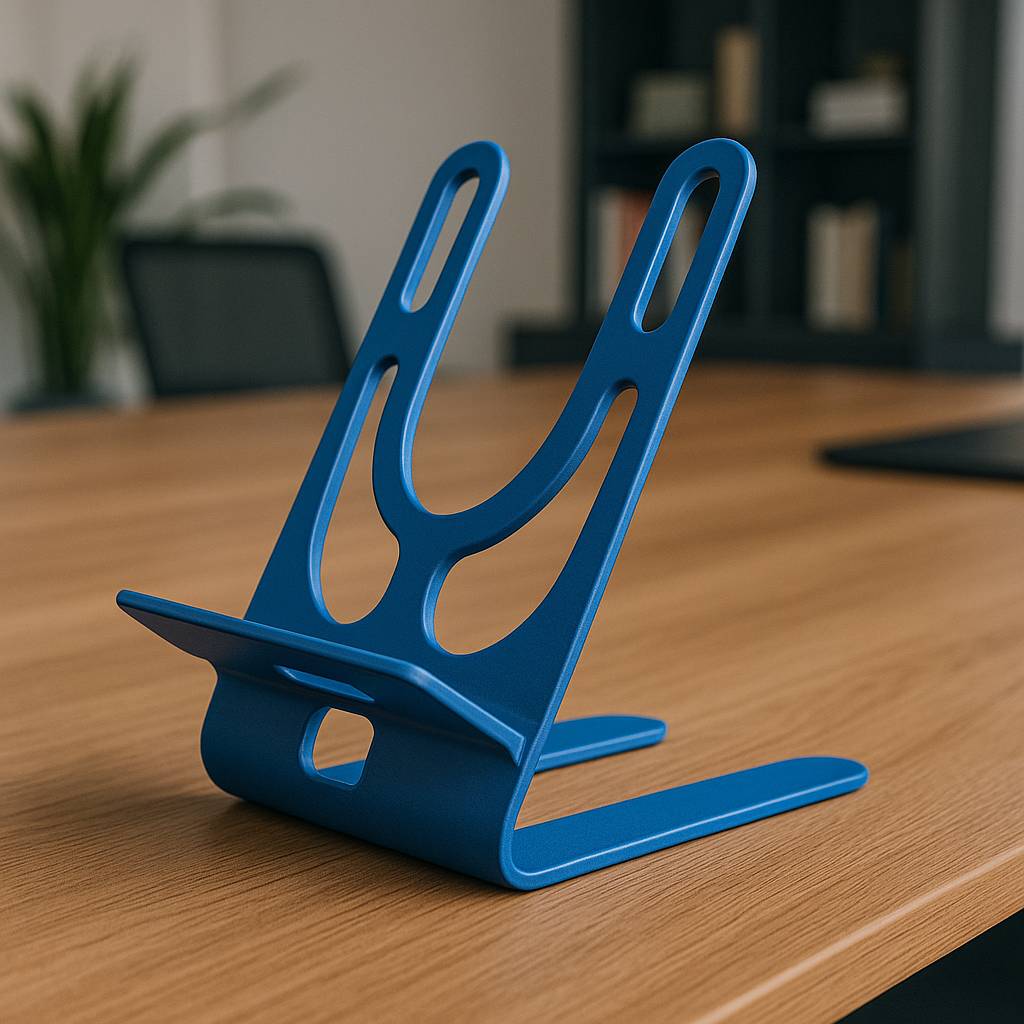 Bronvoorbeeld van het 3D-model Cell Phone Stand Holder Base door 2BRB Design
