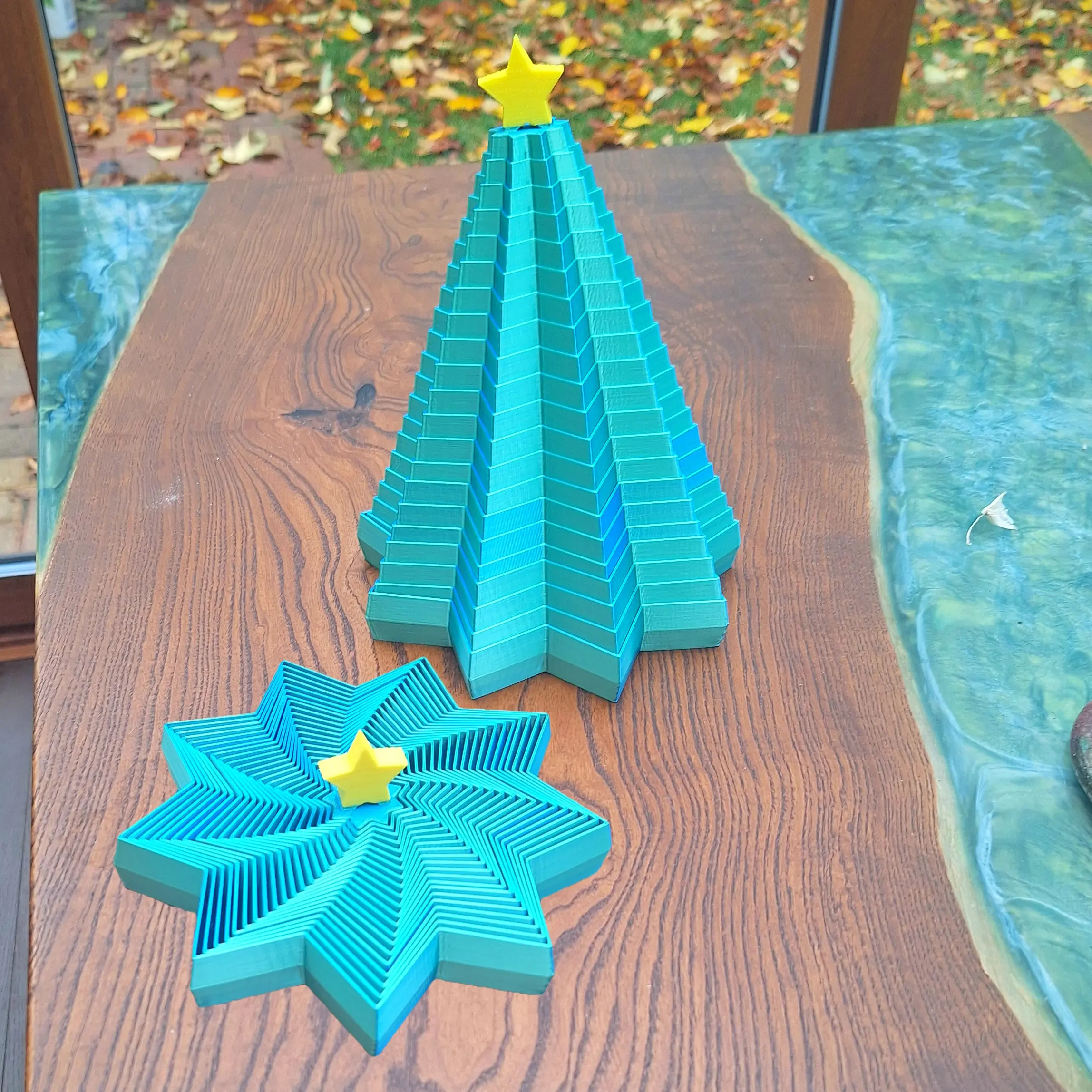 Source preview of the Christmas tree fidget toy 3D model by Gerzsian 3d