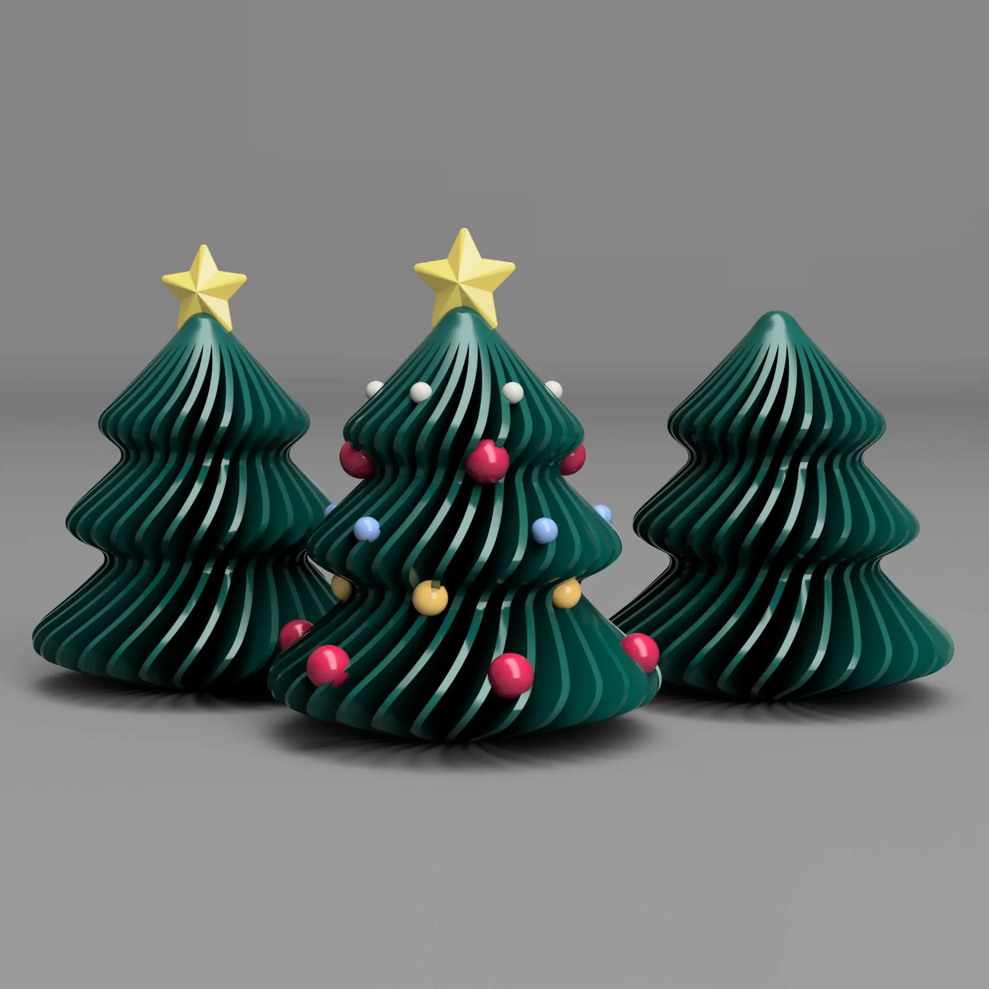 Bronvoorbeeld van het 3D-model Christmas Tree door Jakub Lattenberg
