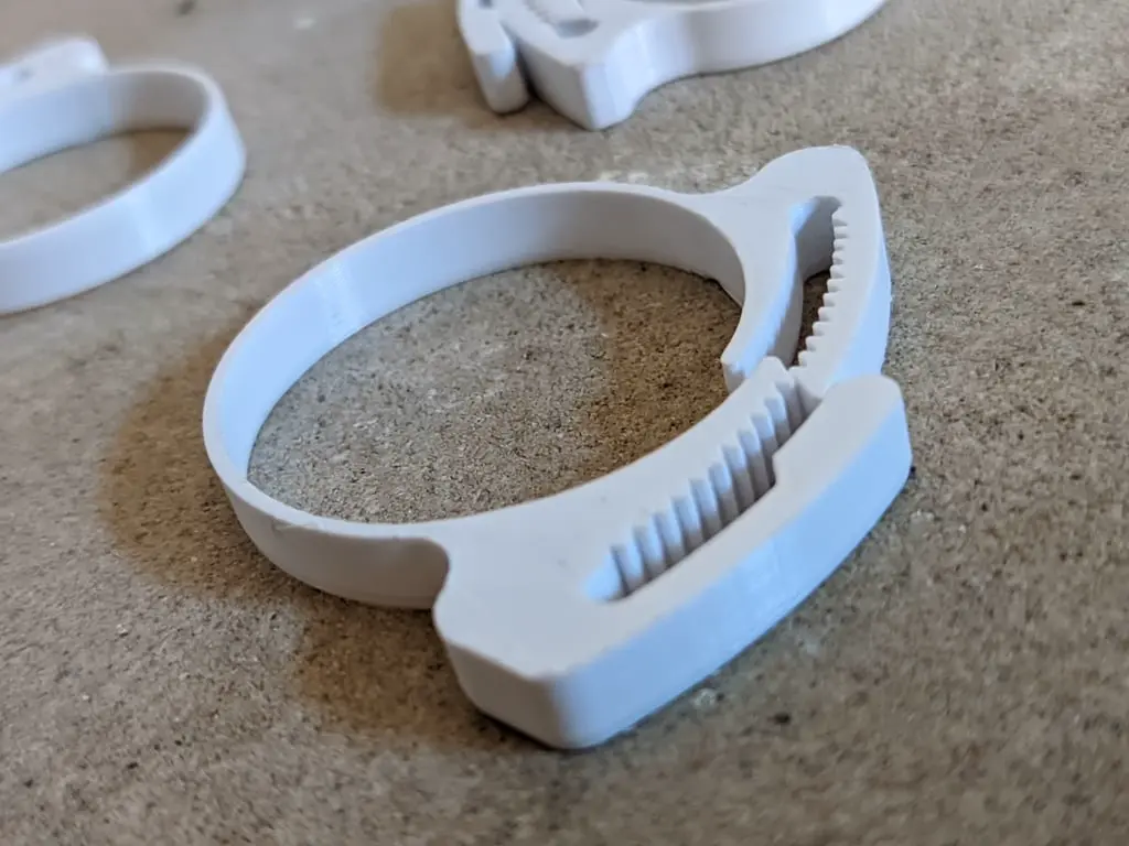 Source preview of the Circular Fastener (Hose Clamp) 3D model by inhabitworks