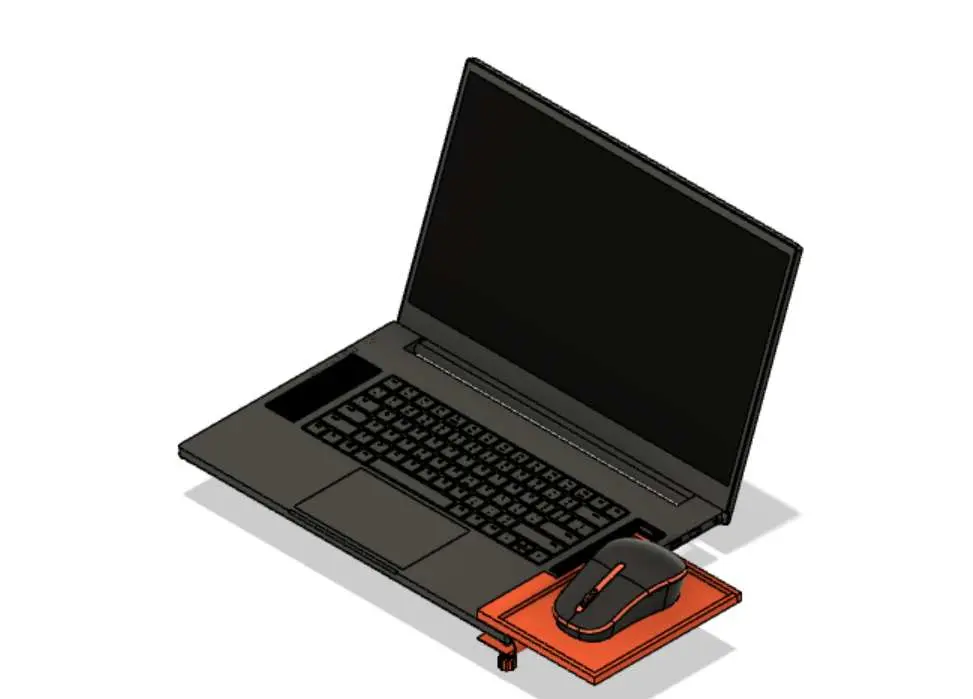 Bronvoorbeeld van het 3D-model Clap on mouse platform door JehuWilson