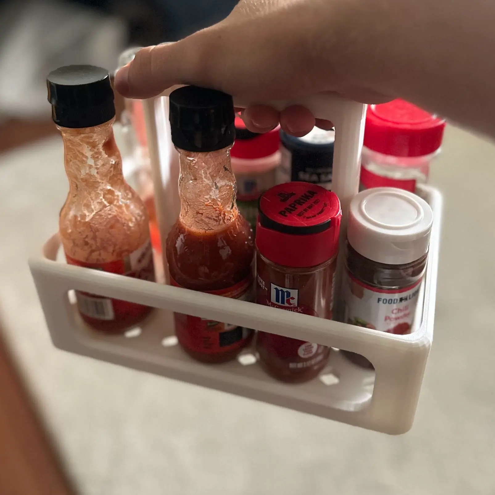 Source preview of the Condiment holder for dorm cooking set 3D model by CHprints_757