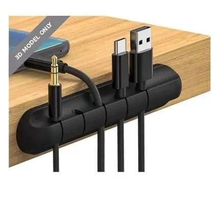Bronvoorbeeld van het 3D-model cord clip organizer  door Deb Z