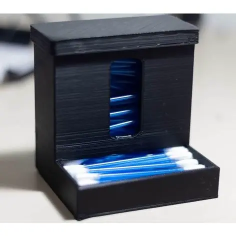 Bronvoorbeeld van het 3D-model COTTON SWAB DISPENSER door Mundo_3D