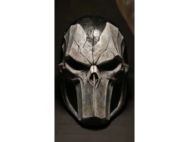 Bronvoorbeeld van het 3D-model Death's Mask door Zachary Fisher