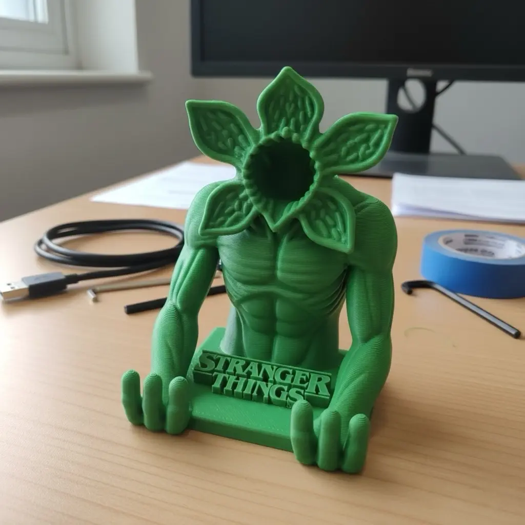 Bronvoorbeeld van het 3D-model Demogorgon – Stranger Things (Phone Stand) door Ark3D
