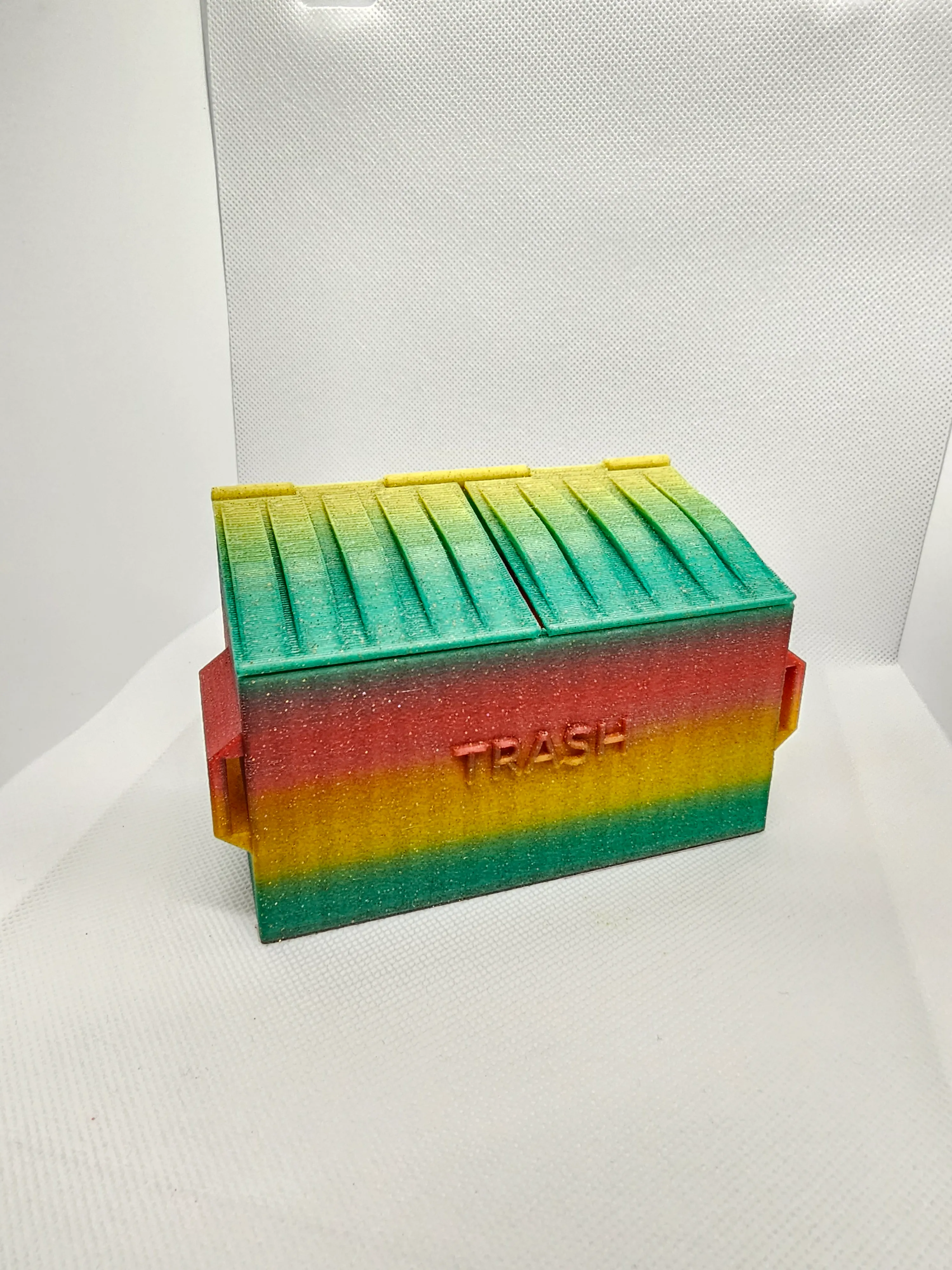 Source preview of the Desk Dumpster 3D model by thefosterkid