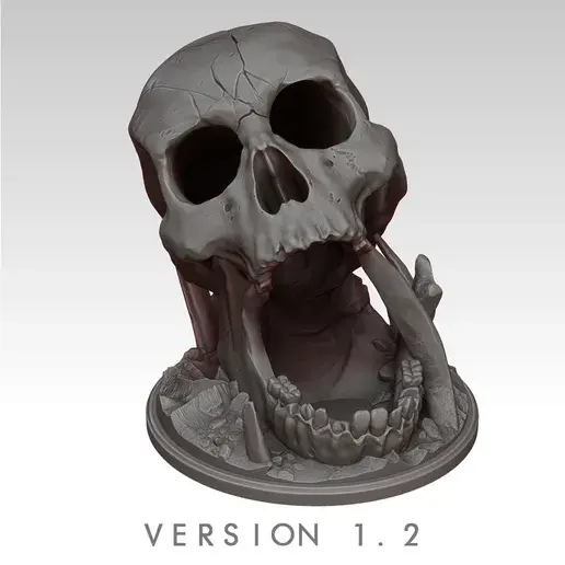 Bronvoorbeeld van het 3D-model dice tower door Joeylee