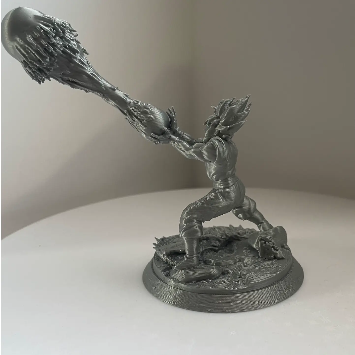 Bronvoorbeeld van het 3D-model Dragon Ball Goku Kamehameha door 3Dominiktisk