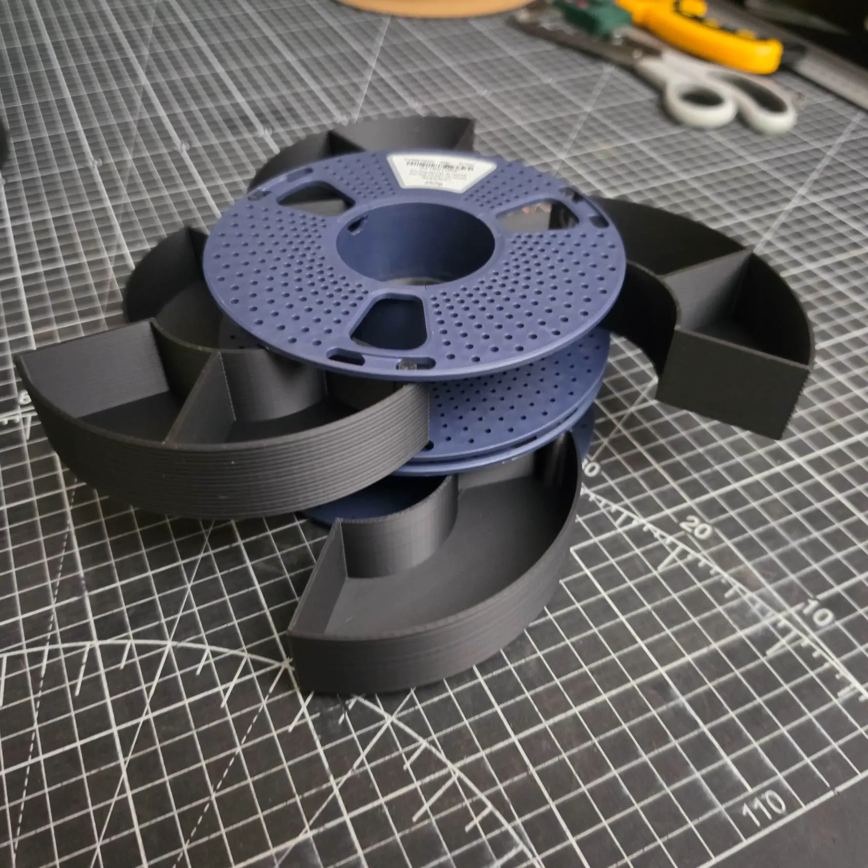 Bronvoorbeeld van het 3D-model Drawer kit for Sunlu 250g spool door Decosablage