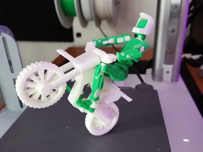 Bronvoorbeeld van het 3D-model Dummy 13 Dirtbike door Klaasy