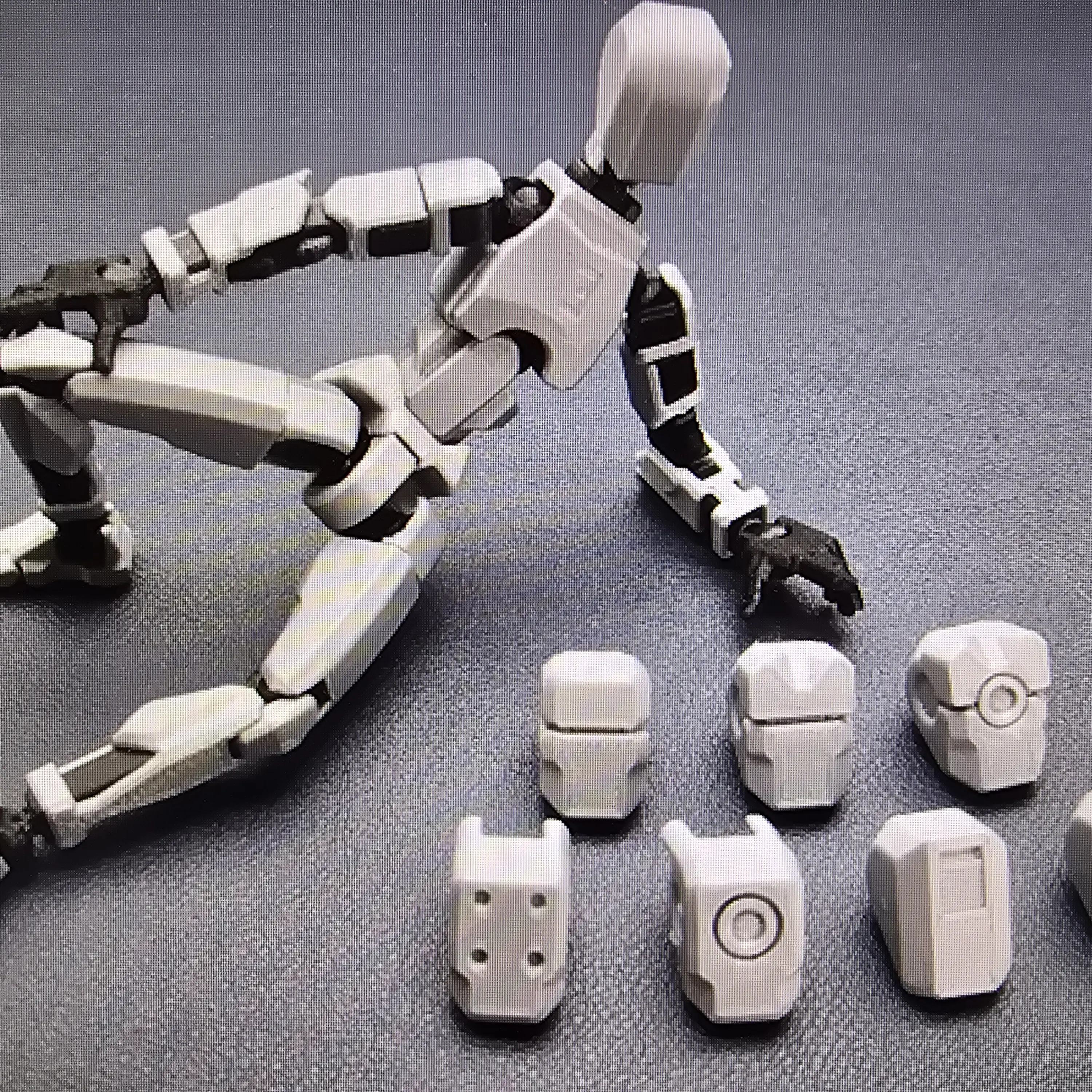 Source preview of the Dummy 13 Head Pack vers. 1.0 3D model by xFatalxEuphoriax