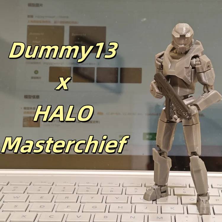 Source preview of the Dummy 13 Spartan 3D model by Hunter Koegel