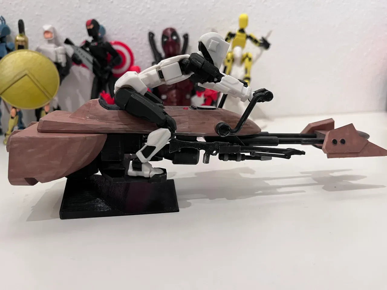 Bronvoorbeeld van het 3D-model Dummy 13 Speeder Bike door Klaasy